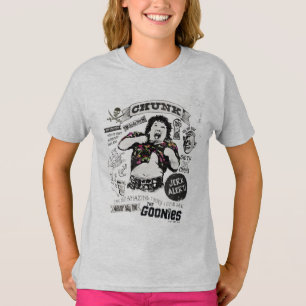 T-shirt Le Collage Retro de Goonies Chunk