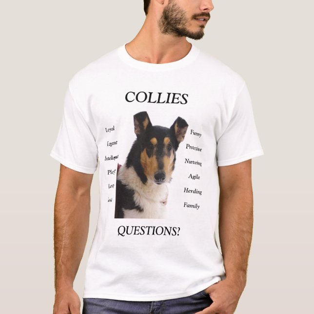 T-SHIRT LE COLLEY INTERROGE LISSE (Devant)