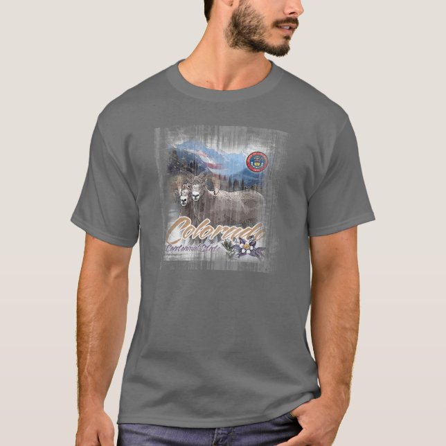 T-shirt Le Colorado par Gregory Gallo (Devant)