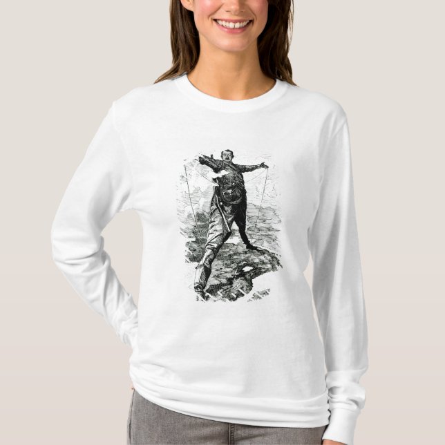 T-shirt Le colosse de Rhodes du poinçon (Devant)