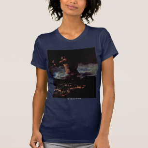 T-shirt Le colosse (ou panique ")" par Francisco De Goya