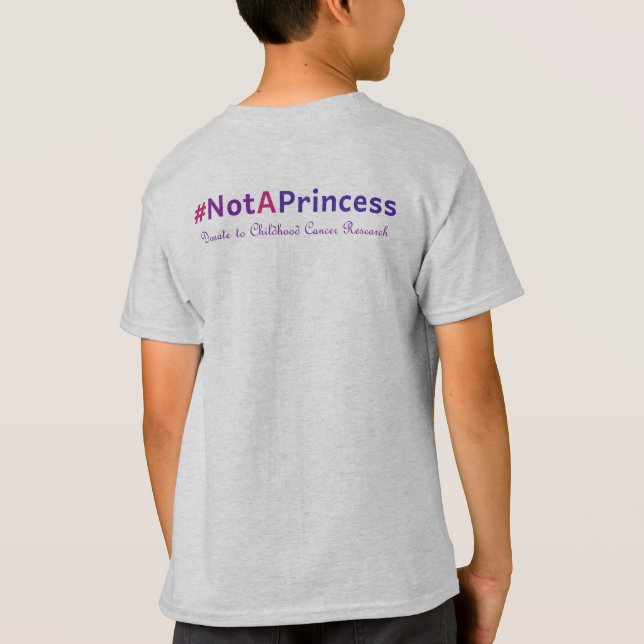 T-shirt Le combat de Julia de soutien ! #JuliaStrong (Dos)