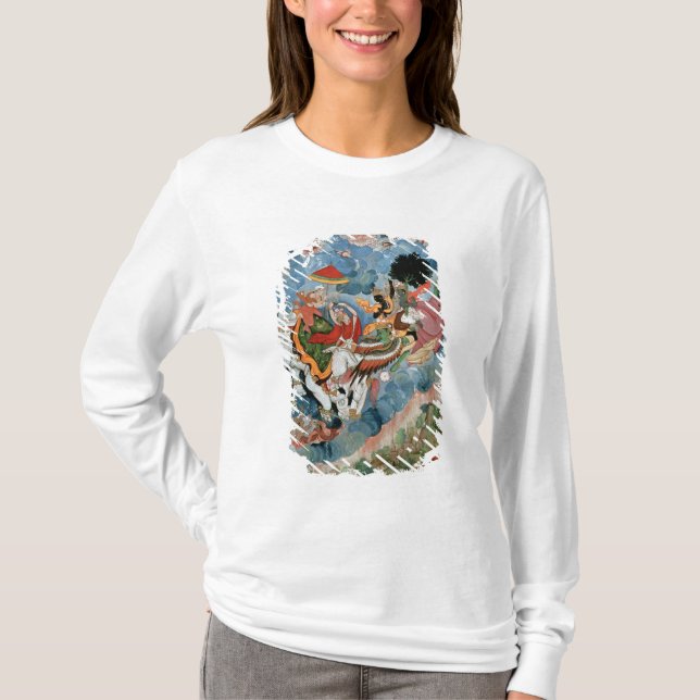 T-shirt Le combat de Krishna avec INDRA, c.1590 (Devant)
