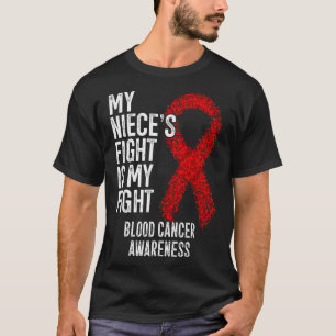 T-shirt Le combat de ma nièce est mon combat Sensibilisati