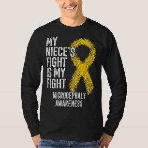 T-shirt Le combat de ma nièce est mon combat Sensibilisati