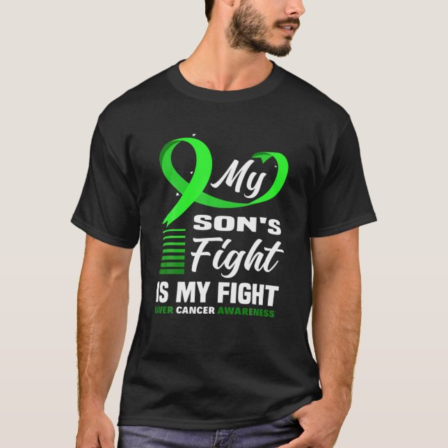 T-shirt Le combat de mon fils, c'est la sensibilisation au (Devant)