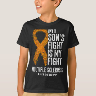 T-shirt Le combat de mon fils est mon combat contre la scl