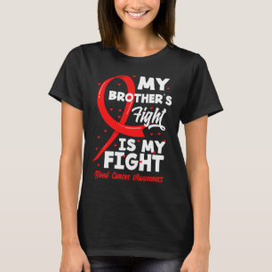 T-shirt Le combat de mon frère est mon combat Sensibilisat