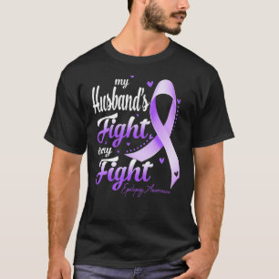 T-shirt Le combat de mon mari est ma lutte contre l'épilep