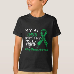 T-shirt Le combat de papa est ma lutte Conscience de la ma