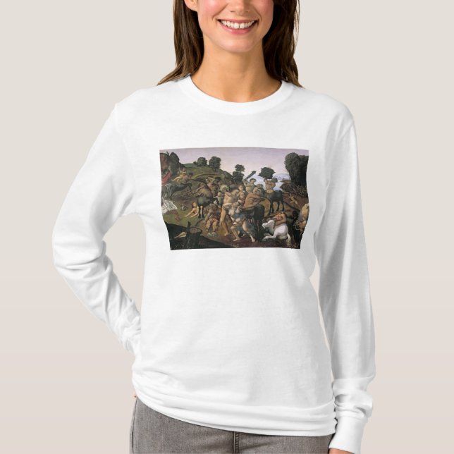 T-shirt Le combat entre le Lapiths et les centaures (Devant)