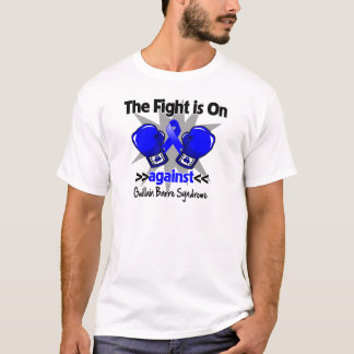 T-shirt Le combat est dessus contre le syndrome de barre