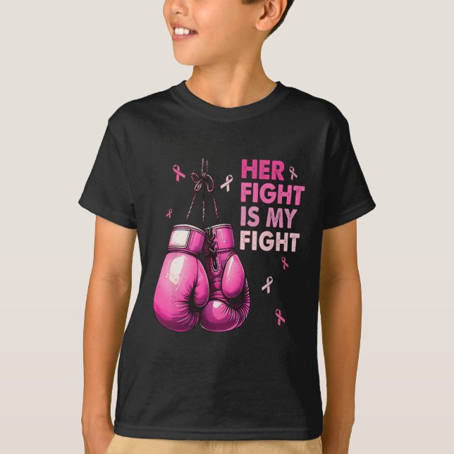 T-shirt Le combat est mon combat Boxe Gants de la boxe du  (Devant)