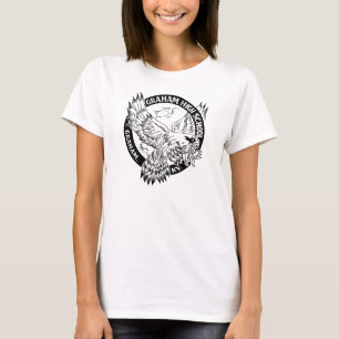 T-shirt Le combattant T de la femme Relaxed de lycée de