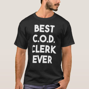 T-shirt Le commis à la livraison en espèces