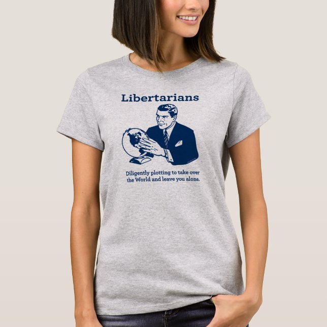 T-shirt Le complot libertaire (Devant)