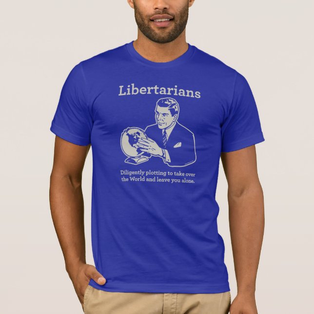 T-shirt Le complot libertaire (Devant)