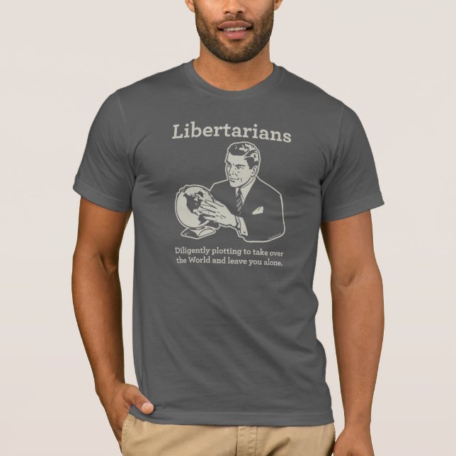 T-shirt Le complot libertaire (Devant)