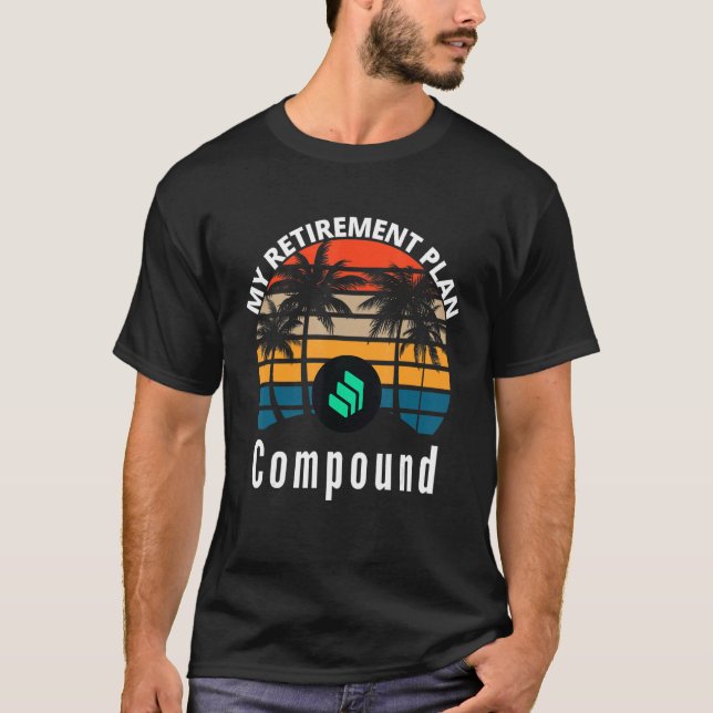 T-shirt Le Composé Est Mon Régime De Retraite Defi Ethereu (Devant)