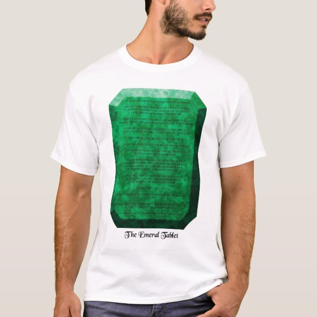 T-shirt Le comprimé vert (Devant)