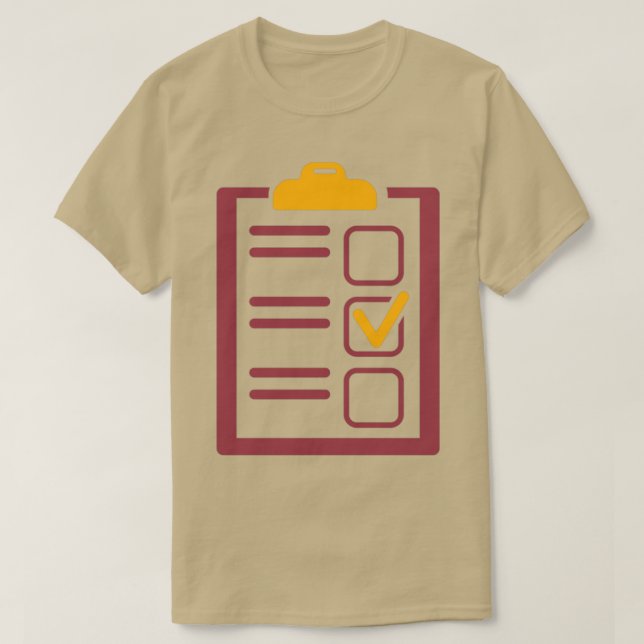 T-shirt Le comptable est mon travail 10 (Design devant)