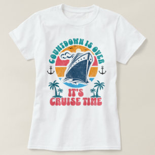 T-shirt Le compte à rebours est terminé C'est le temps de