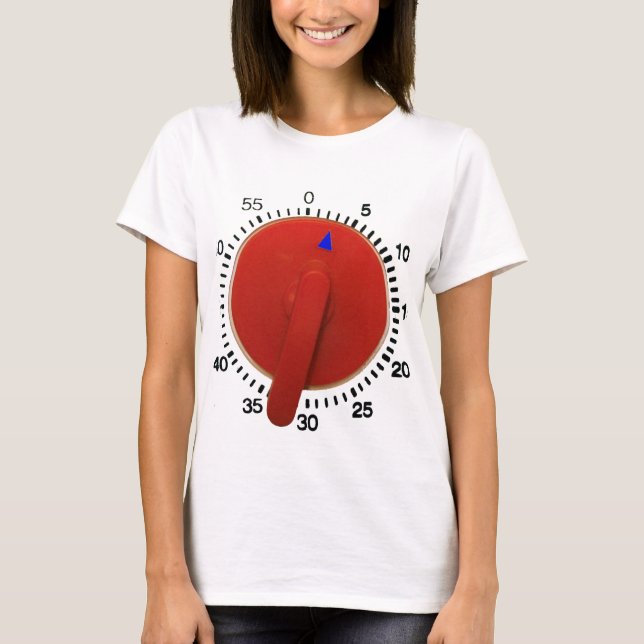 T-shirt Le compte synchronisent vers le bas (Devant)