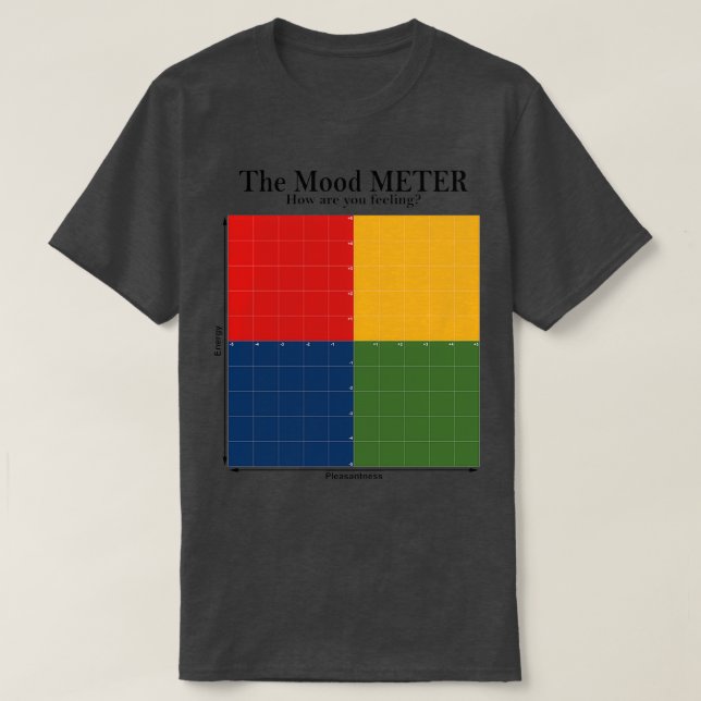 T-shirt Le compteur d'humeur (Design devant)