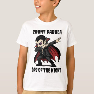 T-shirt Le comte Dabula dabs pendant la nuit