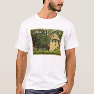 T-shirt Le comté de Lancaster Pennsylvanie
