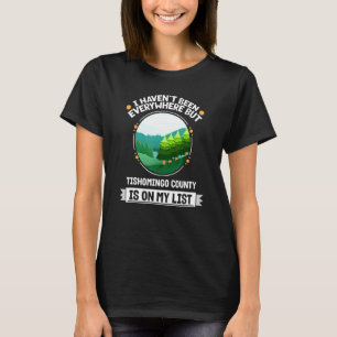 T-shirt Le comté de Tishomingo est sur ma liste Nature Ext