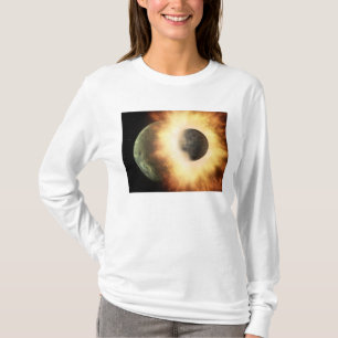 T-shirt Le concept artistique d'un corps céleste