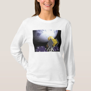 T-shirt Le concept de l'artiste de la glace, nuage