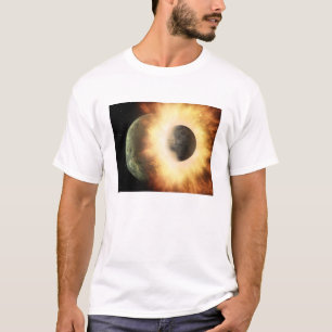 T-shirt Le concept de l'artiste d'un corps céleste