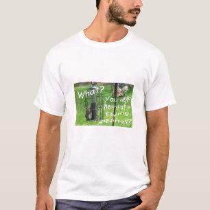 T-shirt Le conducteur d'oiseau de preuve d'écureuil