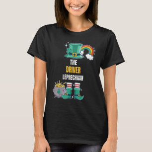 T-shirt Le conducteur Lebrechaun St Patrick's Day Matching