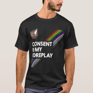 T-shirt Le Consentement Est Ma Chemise De Fierté De Forepl
