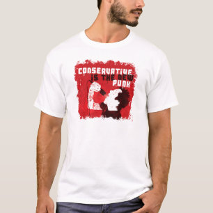 T-shirt Le conservateur est le nouveau punk