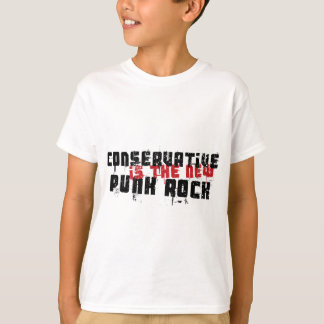 T-shirt Le conservateur est le nouveau punk rock