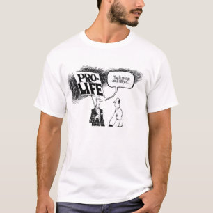 T-shirt Le contact contre l'avortement et l'euthanasie MU