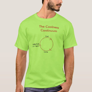 T-shirt Le continuum de fraîcheur