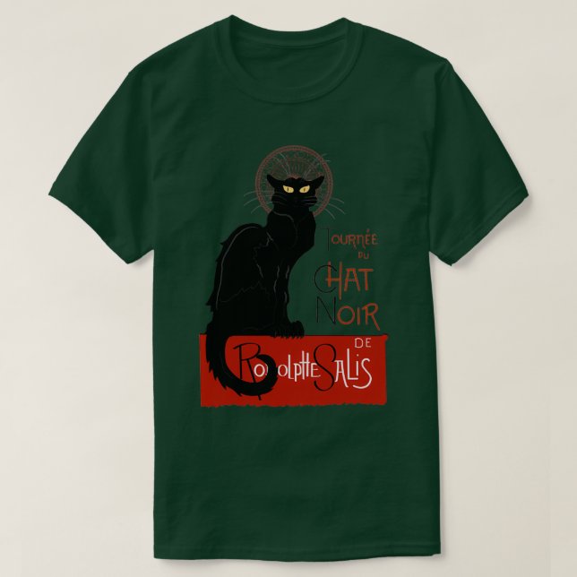 T-shirt Le Conversation Noir Reproduction (Design devant)