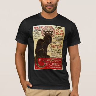 T-shirt Le Conversation Noir, Vente Hôtel Drouot Fine