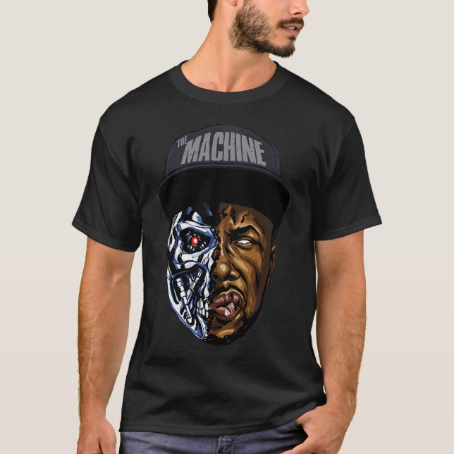 T-shirt Le conway de la machine (Devant)