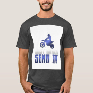 T-shirt Le cool Va L'Envoyer Vélo Et Motocross Gr