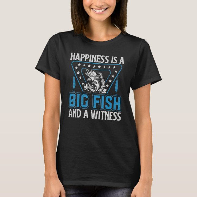 T-shirt Le copain de pêche à la mouche de papa - Citations (Devant)