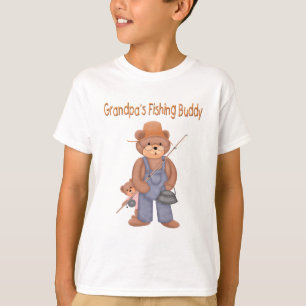 T-shirt Le copain de pêche de grand-père