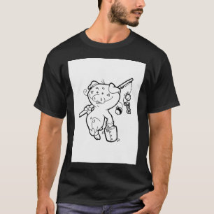 T-shirt Le copain de pêche de Pop Pop