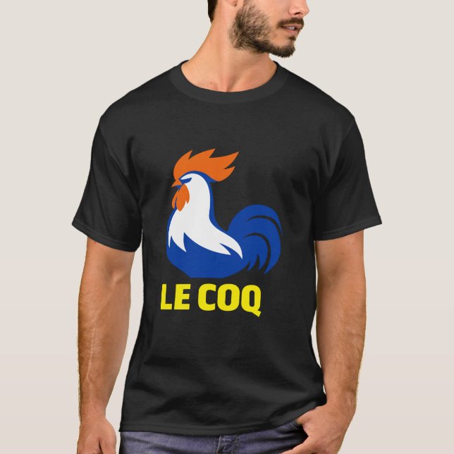 T-shirt Le Coq Audacieux (Devant)