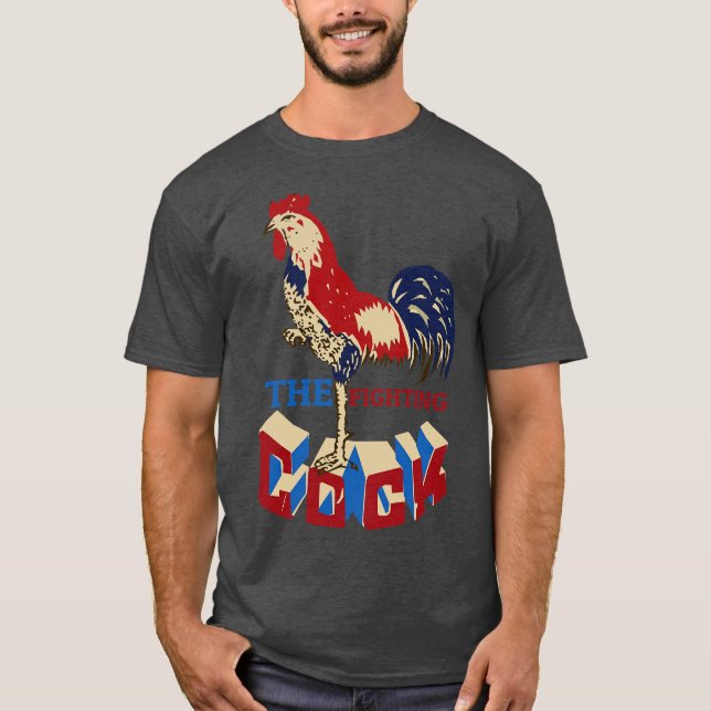 T-shirt Le Coq Combattant (Devant)
